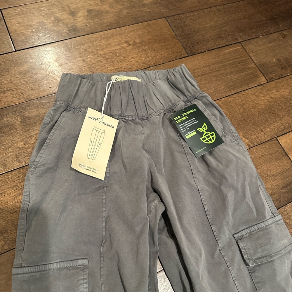Gray Cargo Pants